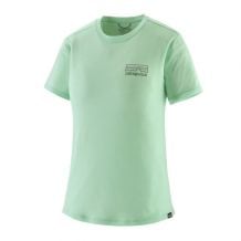 T-Shirt Patagonia Cap Cool Merino Graphic (Fitz Roy Strata: Rinsed Green) Frau
