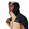Giacca impermeabile da uomo Columbia Northwest Explorer 3L Shell (Canoa, Nero)