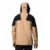 Waterproof jacket Columbia Northwest Explorer 3L Shell (Canoe, Black) Man