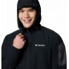 Miesten softshell-takki Columbia Tall Heights II Hooded Softshell (MUSTA)