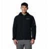 Heren softshell jas Columbia Tall Heights II Hooded Softshell (ZWART)