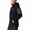 Giacca softshell da uomo Columbia Tall Heights II Hooded Softshell (NERO)