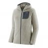 Fleece Patagonia R1 Air Full-zip Hoody (Wool White) Women