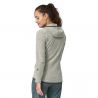 Donna Patagonia R1 Air Full-zip Hoody (Wool White) in pile