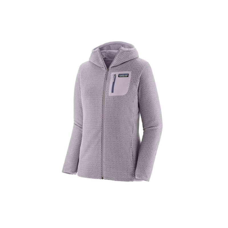 Fleece Patagonia R1 Air Full-zip Hoody (Wool White) Women