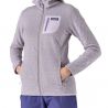 Fleece Patagonia R1 Air Full-zip Hoody (Wool White) Women
