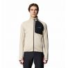 Polar Fleece Columbia Triple Canyon Grid Fleece FZ II (Dark Stone, Black) til mænd