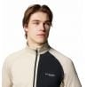 Polar Fleece Columbia Triple Canyon Grid Fleece FZ II (Pietra scura, Nero) Uomo