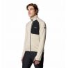 Polar Fleece Columbia Triple Canyon Grid Fleece FZ II (Dark Stone, Black) til mænd