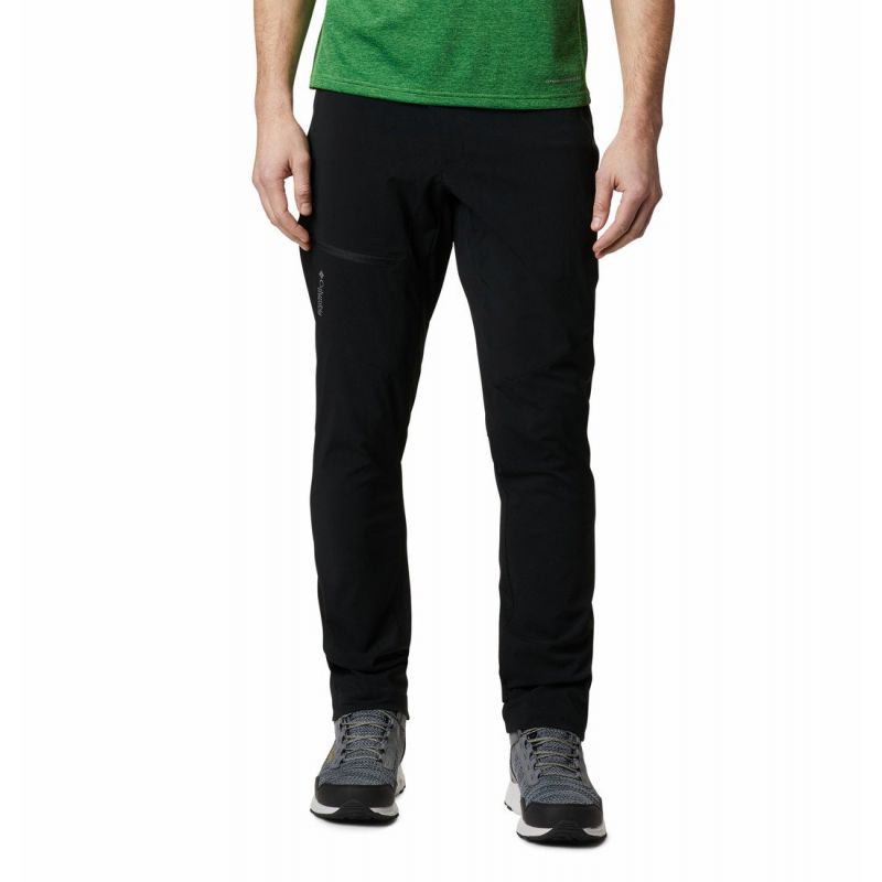 Pantalones de senderismo Columbia Titan Pass Pant II (NEGRO) Hombre