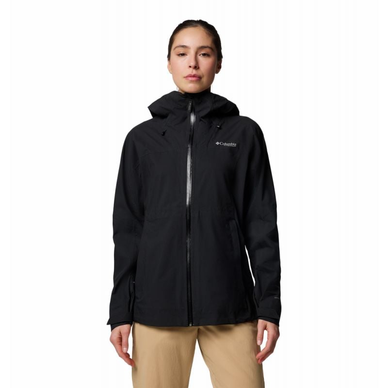 Chaqueta impermeable Columbia Northwest Explorer 3L Shell (BLACK) Mujer