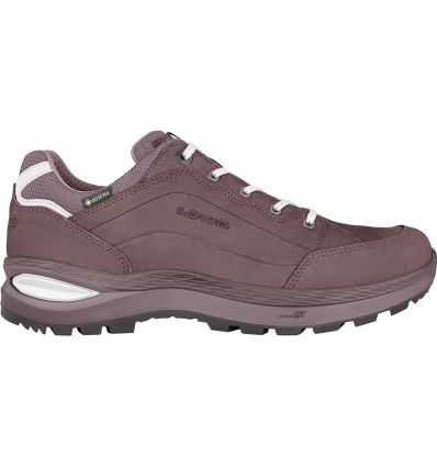 Chaussures Randonnée Femme Lowa Renegade Evo GTX Lo – Vert, Nubuck, Neuves