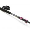Vandringsstavar Guidetti B Light Rubis Carbone Alu (Svart/Rosa)