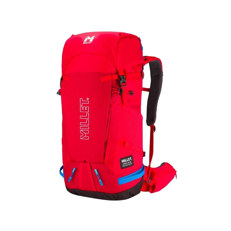 Mountaineering backpack Millet PEUTEREY 35+10 (RED - ROUGE) Unisex