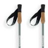 Bastoncini da trekking NEPAL COMPACT - 3 PARTI POWERLOCK CORK (blu ghiaccio)