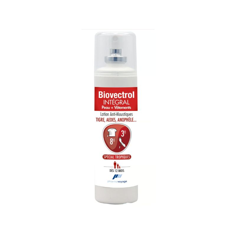 Insektmiddel PharmaVoyage Biovectrol Integral 100 ML - Hud og klær