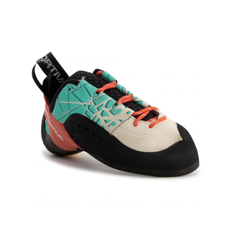 Klatresok til kvinder La Sportiva Kataki (Mint/koral)