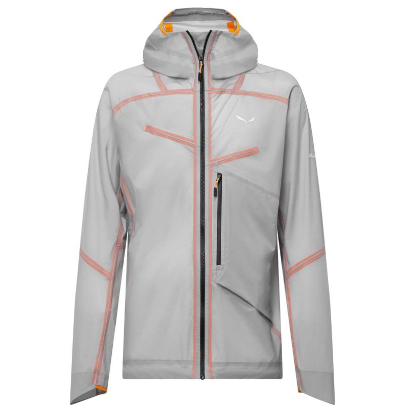 Men's Salewa NXT Powertex 3L JKT M (alloy) hiking jacket