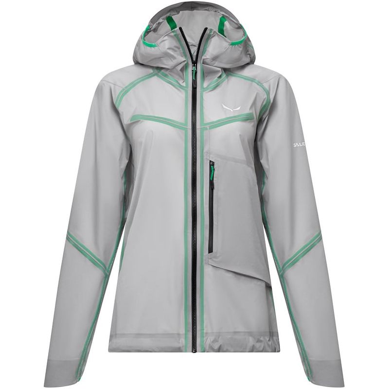 Women's Salewa NXT Powertex 3L JKT W (alloy) hiking jacket