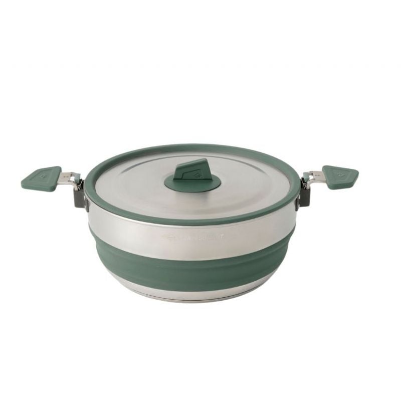 Folding saucepan Sea to Summit Detour Stainless Steel Collapsible Pot - 3L