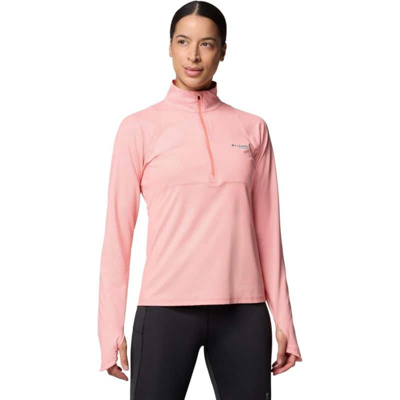 Teknisk top Columbia Women's Summit Valley LS Half Zip (Alpenglow)