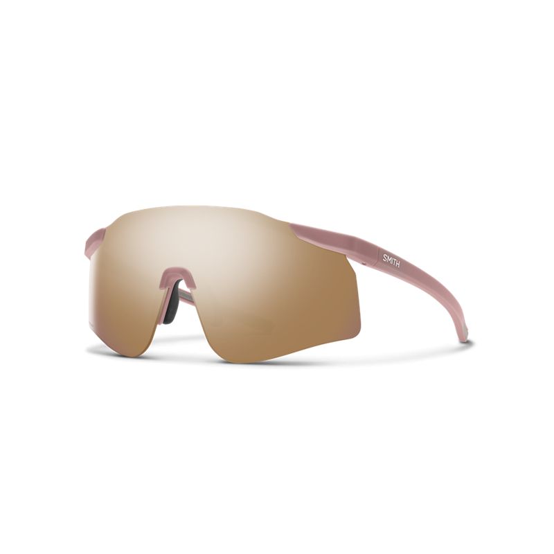 Occhiali da sole Smith Defy (specchio opaco Chalk Rose ChromaPop Rose Gold)