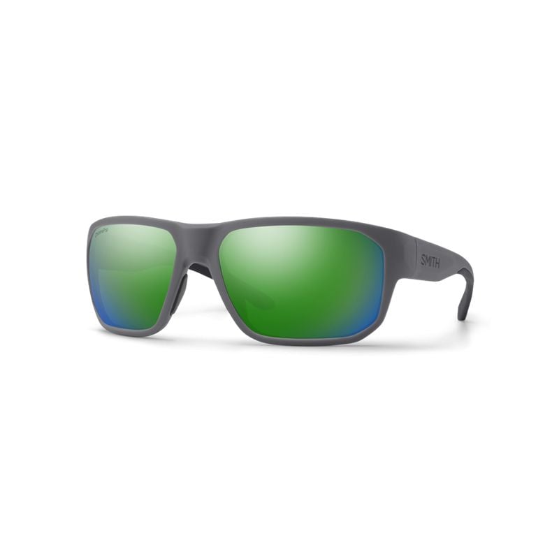 Solbriller Smith Arvo (Matte Cement ChromaPop Polarized Green Mirror)