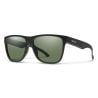 Occhiali da sole Smith LOWDOWN XL 2 (Nero Opaco / ChromaPop Grigio Verde)
