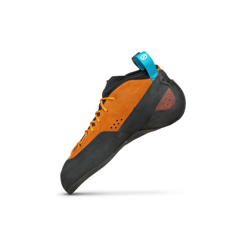 Chausson d'escalade SCARPA Generator Mid Orange Rust - Mixte