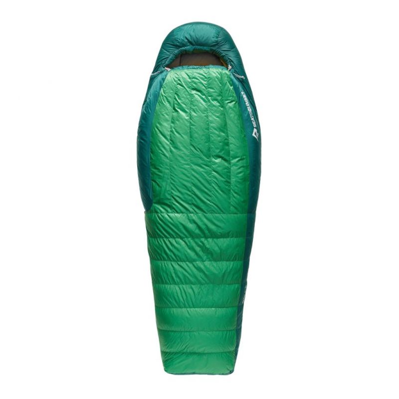 Makuupussi Sea to Summit Ascent -9C/15F Down Sleeping Bag - R (vihreä)