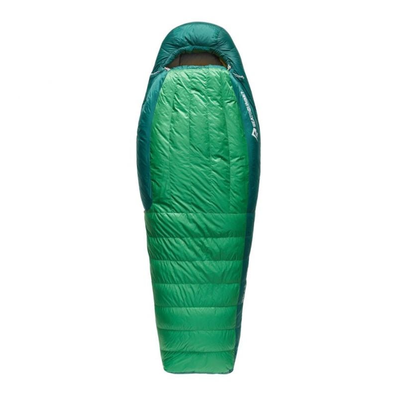 Schlafsack Sea to Summit Ascent -9C/15F Down Sleeping Bag - R (Grün)