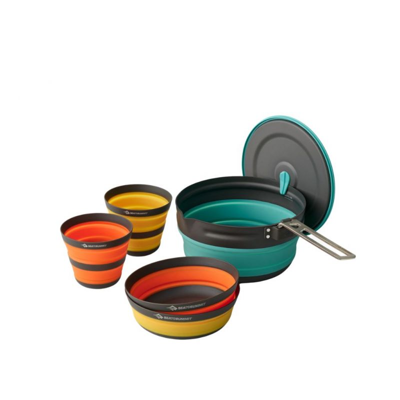 Juego de cocina Sea to Summit Frontier UL Collapsible One Pot Cook Set 2 pers.
