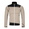 Fleecejacke Ortovox FLEECE LIGHT JACKET M (grey sand) Mann