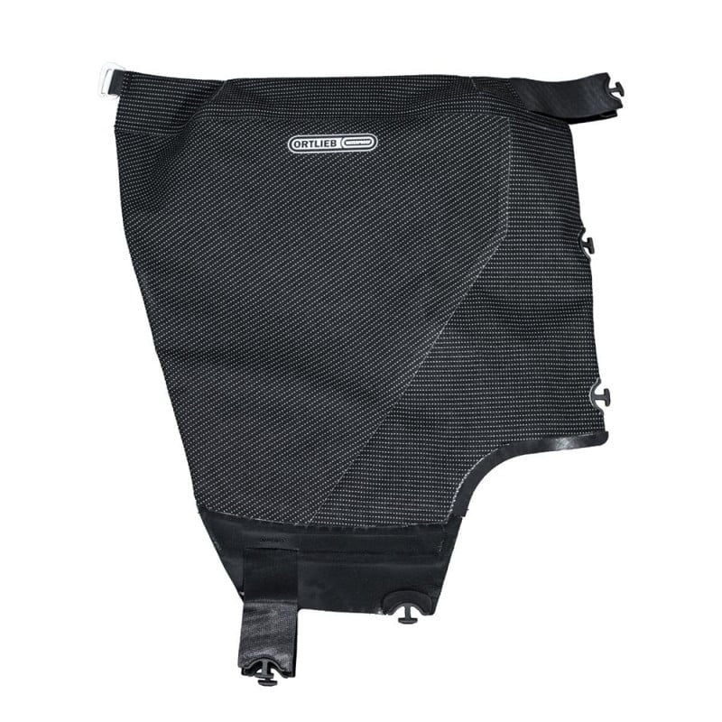 Tasca frontale per borsa Ortlieb Flap High-Vis per Vario 26L (nero riflettente)
