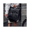 Laukun etutasku Ortlieb Flap High-Vis Vario 26L (musta heijastava)