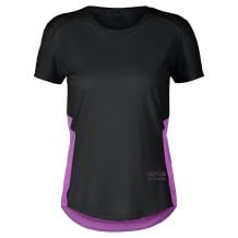T-shirt de trail SCOTT Tee W's Endurance Tech SS (black/liquid purple) Femme