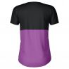 Scott SCO Tee W's Endurance Tech SS (sort/flydende lilla)