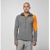 T-paita Salewa NXT HYB 1/2 ZIP (hiljainen sävy) Miehet