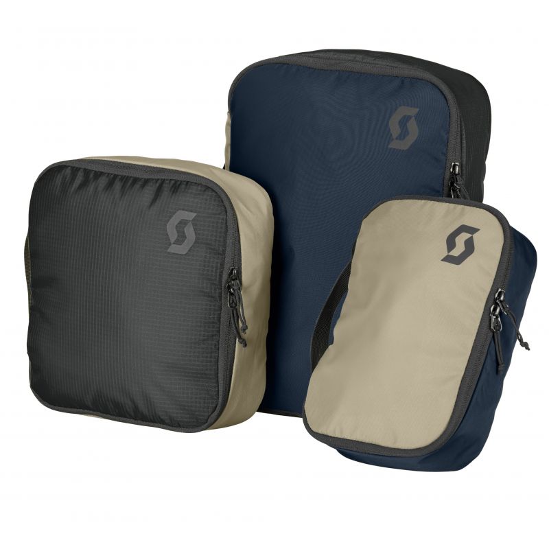 Kit de rangement SCOTT Bag Packing Cube Day Remix PAK-3 (midnight blue/dust beige)