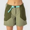 Pantaloncini da trekking Scott Short W's Explorair Escape da donna (verde fieno/verde abete)