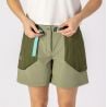 Short de randonnée SCOTT Short W's Explorair Escape (hay green/fir green) Femme