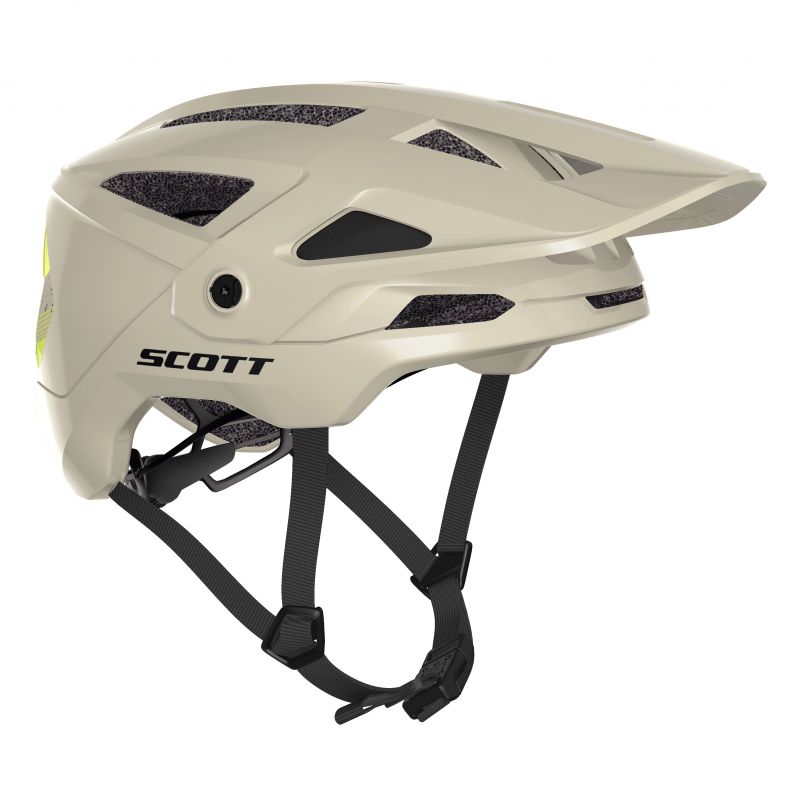 MTB-hjelm Scott Hjelm Stego Plus (beige/radiumgul)