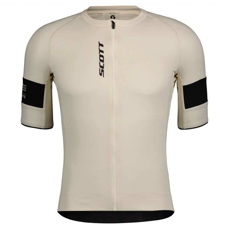 Scott SCO Jersey M's Endurance Pro SS (cotton white/black) Men's cycling jersey