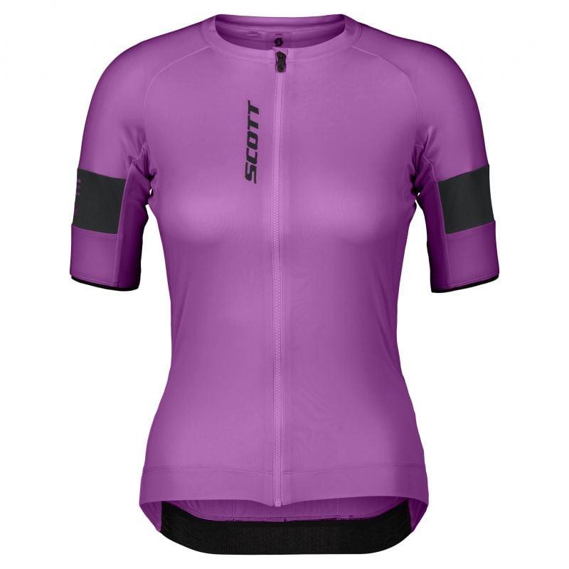 Maillot ciclismo mujer Scott Maillot W's Endurance Pro SS (liquid purple/black)