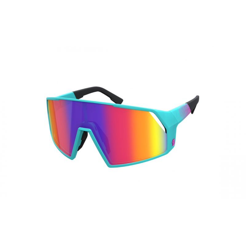 Lunette de soliel SCOTT Sunglasses Pro Shield Metaverse (stealth blue/radiant pink)