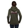 Felpa W RISE AND CLIMB FZ HOODY Tundra
