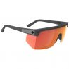 Zonnebril SPY Super Flynn ANSI (Doorschijnend Mat Zwart - Happy Grijs Groen Oranje Spiegel) Man