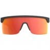 Lunettes de soleil SPY Super Flynn ANSI (Translucent Matte Black - Happy Gray Green Orange Mirror) Homme 