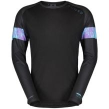 Maillot de VTT SCOTT Tee M's Trail Tuned LS (black/swish purple) Homme