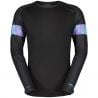 Scott SCO Tee M's Trail Tuned LS (svart/svensklila)
